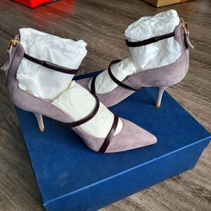 Grey Black Malone Souliers Heels 36.5